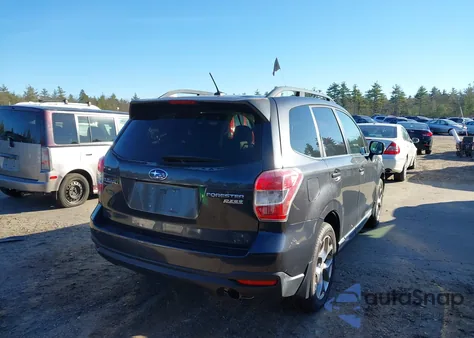 2015 Subaru Forester 2.5I Touring z USA, uszkodzony, nr VIN JF2SJAUC4FH405001